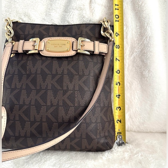 Michael Kors Black and Tan Crossbody Bag - Picture 8 of 8